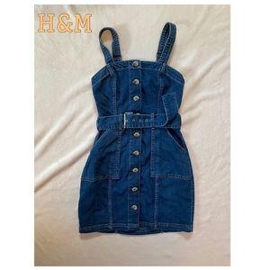 jean dress  0 or 2  H&M